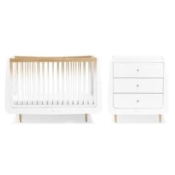 SnuzKot Skandi 2 Piece Nursery Furniture Set - Ombre