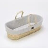 Little Green Sheep Moses Basket, Mattress And Stand Bundle - Dove -Liewood Store 2538 main