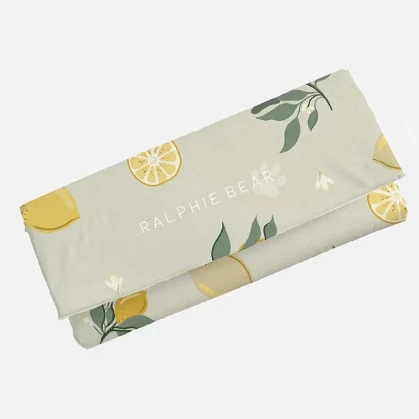 Ralphie Bear Travel Mat - Lemon