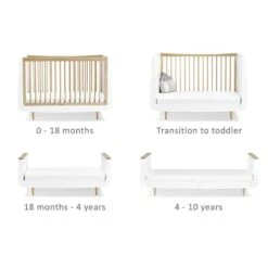 Snuz Skandi 3Pc Nursery Furniture Set - Natural -Liewood Store 3402 main