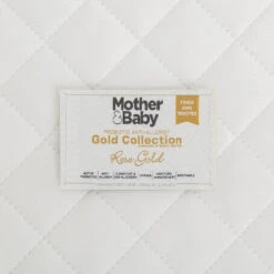 Mother&Baby Rose Gold Anti-Allergy Sprung Cot Mattress (120 X 60cm) -Liewood Store 6 mother and baby rose gold cot mattress