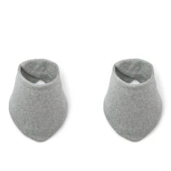 Liewood Anette Bib -Grey Melange (Pack-2)