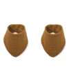 Liewood Anette Bib - Golden Caramel (Pack-2)