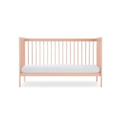 CuddleCo Nola Cot Bed - Blush Pink