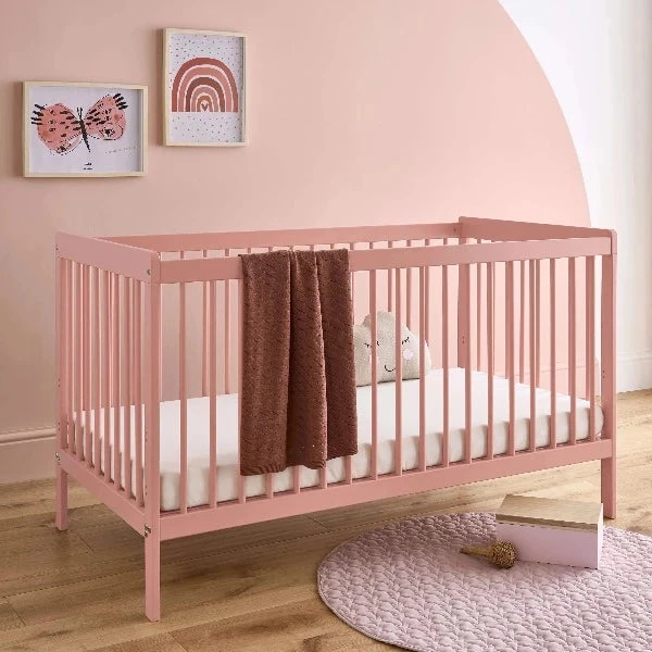CuddleCo Nola Nursery Furniture Set (3 Pcs) - Blush Pink 5 CuddleCo Nola Nursery Furniture Set (3 Pcs) - Blush Pink - Image 3