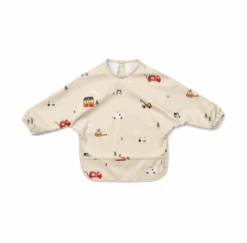 Liewood Merle Cape Bib - Emergency Vehicle / Sandy