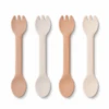 Liewood Jan 2 In 1 Cutlery 4-Pack - Rose Multi Mix -Liewood Store Frame3 2024 01 15T152246.012