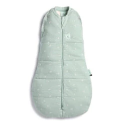 ErgoPouch Organic Winter Cocoon Swaddle Sleeping Bag - Sage 2.5 TOG