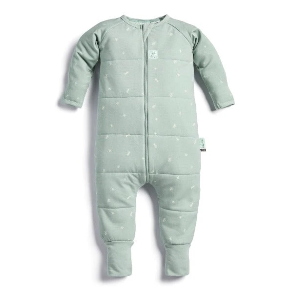 ErgoPouch Organic Winter Long Sleeve Sleep Onesie - Sage 2.5 TOG