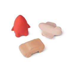 Liewood Jacob Vehicles Toys (Pack-3) - Rose Multi Mix