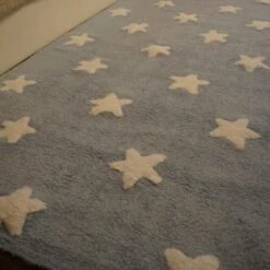 Lorena Canals Washable Rug Stars - Blue/White -Liewood Store LorenaCanals3 0aeb9f34 afd7 4ac2 a99b 404bfaf63b7e