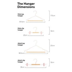 Mustard Made Adult Top Hangers - Blush Pink (Pack-10) -Liewood Store MATCHYOURSUITWITH.UNDERWEAR 25