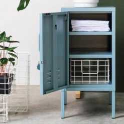 Mustard Made The Shorty Bedside Locker - Ocean Blue (Left Opening) -Liewood Store MustardMade 310