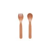 OYOY Pullo Cutlery - Caramel 2 OYOY Pullo Cutlery - Caramel -Liewood Store OYOY M107584 Pullo Cutlery