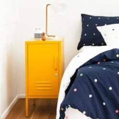 Mustard Made The Shorty Bedside Locker - Mustard (Left Opening) -Liewood Store Shorty MU L