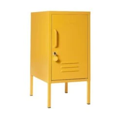 Mustard Made The Shorty Bedside Locker - Mustard -Liewood Store Shorty mustard mustard made locker side closed