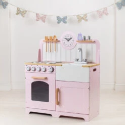 Tidlo Country Play Wooden Kitchen - Pink -Liewood Store T0229 13 efaeae0b 1503 4c80 ad21 552b2f102428