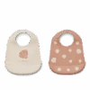 Liewood Tilda Printed Bib 2pk - Shell / Pale Tuscany -Liewood Store Tilda Printed Bib 2 Pack LW15128 1503 Shell Pale tuscany 1