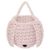 Zuri House Crochet Bunny Basket - Pale Pink -Liewood Store animal 2 pale pink 72439e11 d28c 4f49 9758 037a67e4ee5f
