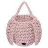 Zuri House Crochet Bunny Basket - Powder Pink -Liewood Store animal 2 powder pink 39a45a8f 60e4 4ff8 a5b9 f11349b99e0d