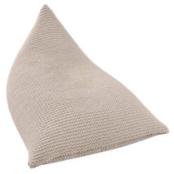 Zuri House Knitted Bean Bag (Adult) - Beige