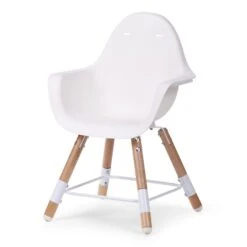 Childhome Evolu 2 High Chair - Natural / White -Liewood Store evolu2chairnaturalwhitepdt004