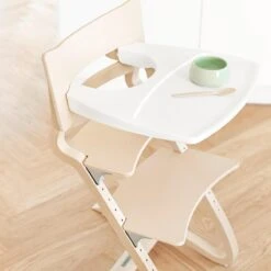 Leander High Chair Tray - White -Liewood Store leander high chair tray in white 107684