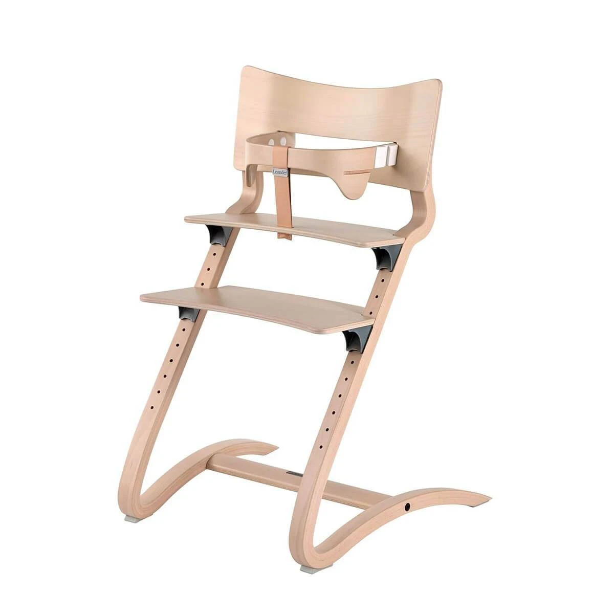 Leander High Chair With Safety Bar - Whitewash 3 Leander High Chair With Safety Bar - Whitewash