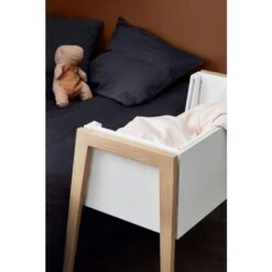 Leander Linea Side By Side Bed - Beech -Liewood Store leander linea side by side bed beech 289868