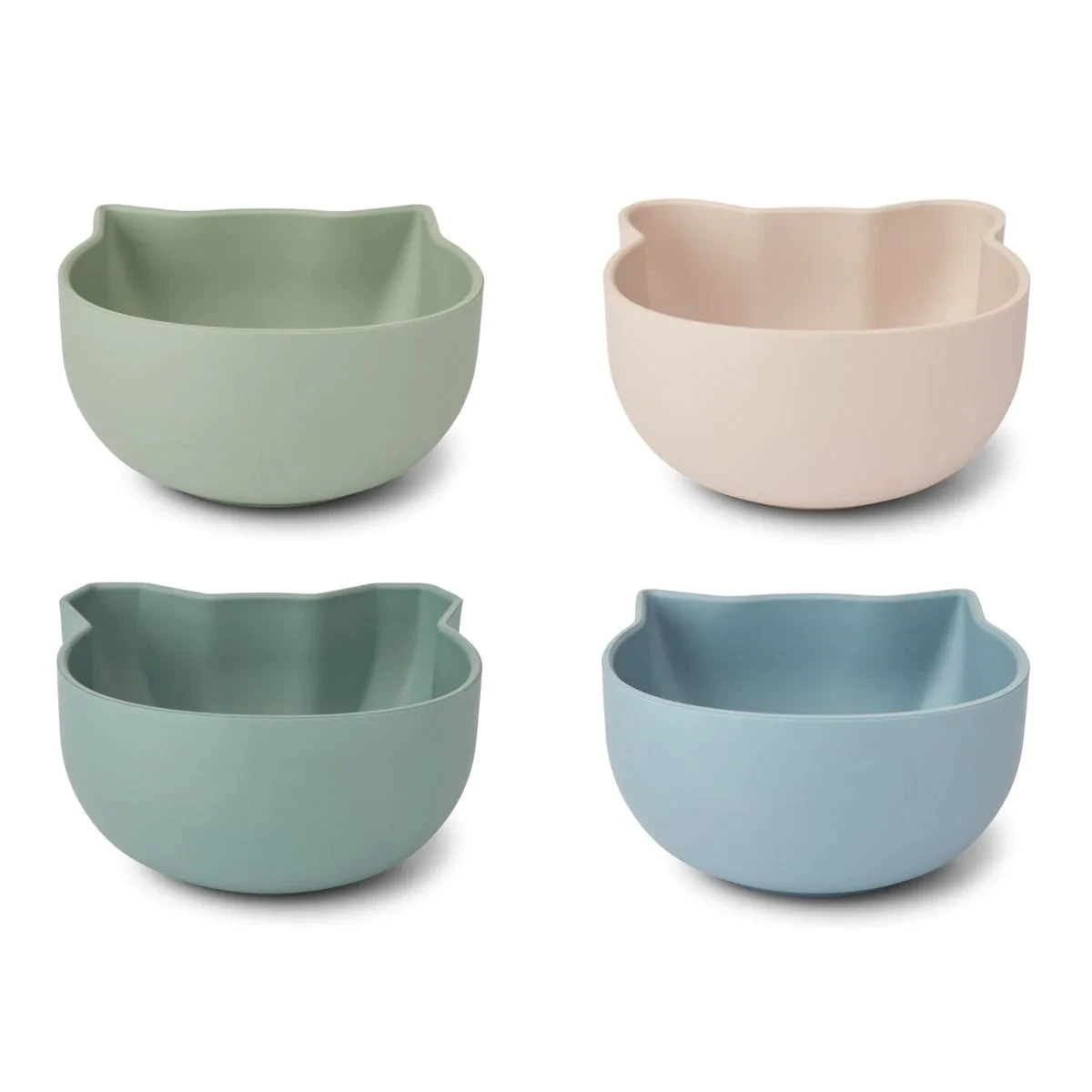 Liewood Filiz Snack Bowl - Classic / Dusty Mint Multi Mix (Pack-4) 4 Liewood Filiz Snack Bowl - Classic / Dusty Mint Multi Mix (Pack-4) - Image 2