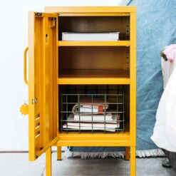 Mustard Made The Shorty Bedside Locker - Mustard (Left Opening) -Liewood Store mustardatmode526 small 11a28b1a c1e8 4b65 a497 67e8294083d0