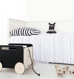 Ooh Noo Toy Chest On Wheels In Black -Liewood Store ooh noo toy chest on wheels in black 248600