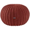 Zuri House Knitted Pouffe (Large) - Terracotta -Liewood Store pouff copper L 87db58fc 8bbc 42f3 b595 d18b41495aea