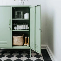 Mustard Made The Midi Storage Locker - Sage Green -Liewood Store sage1826crop