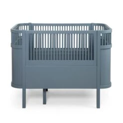 Sebra Cot Bed - Forest Lake Blue