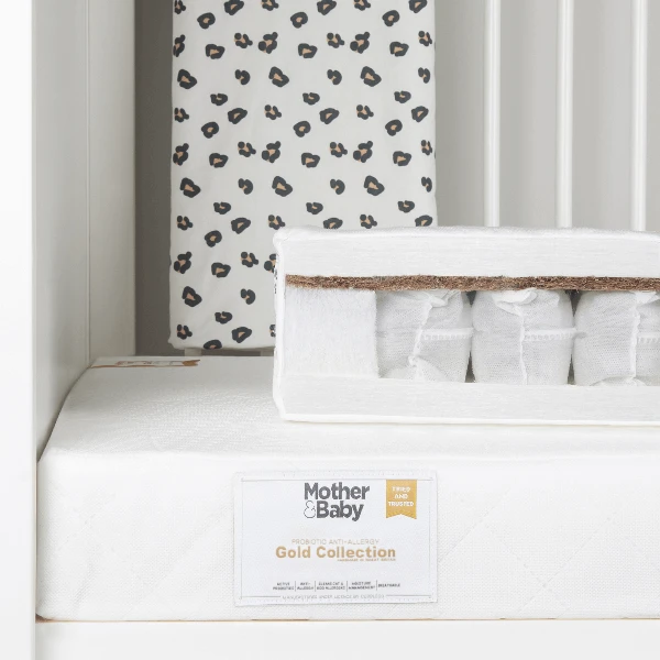 Mother&Baby Pure Gold Anti-Allergy Coir Pocket Sprung Cot Mattress 120 X 60cm 5 Mother&Baby Pure Gold Anti-Allergy Coir Pocket Sprung Cot Mattress 120 X 60cm - Image 3